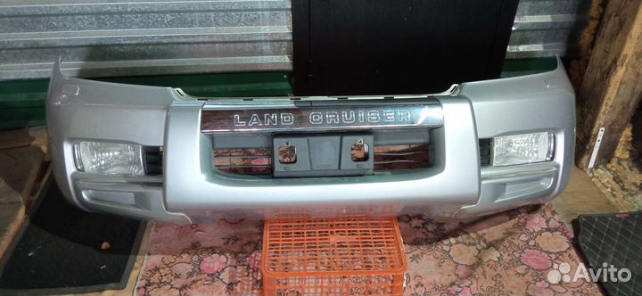 Бампер на toyota land cruiser 200