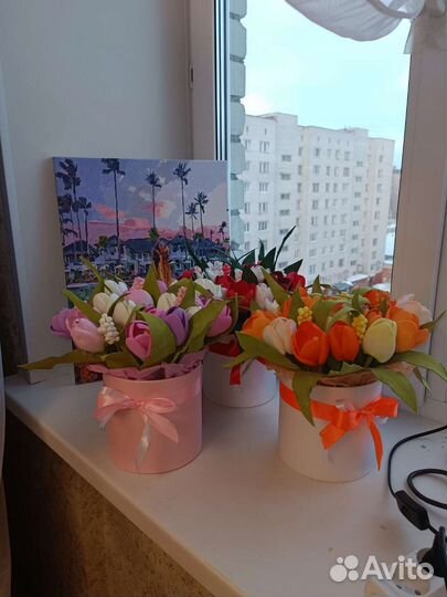 Букет из фоамирана