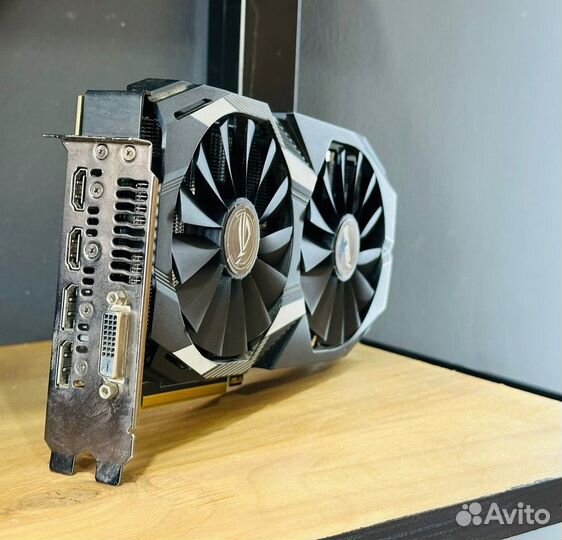 Видеокарта asus RX580 8гб