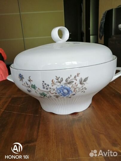 Фарфоровая супница производство Германия