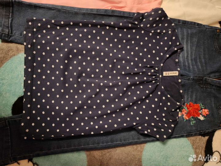 Вещи пакетом для девочки 110-116