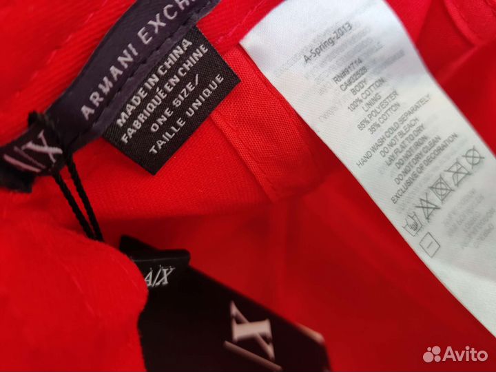 Armani Exchange Бейсболка кепка армани иксчэйндж