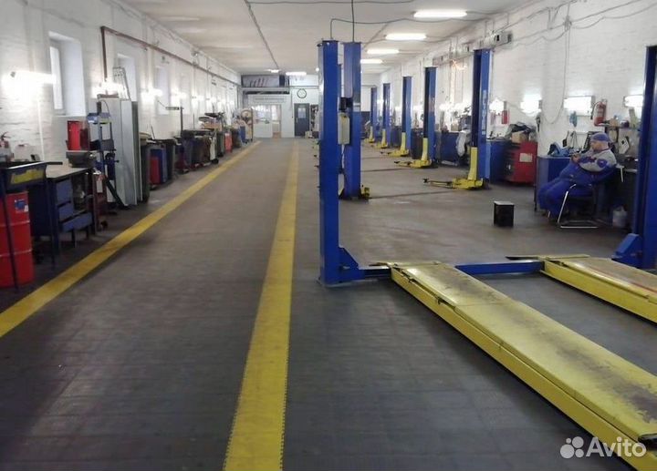 Модульная пвх плитка для склада