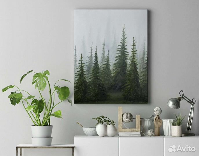 Картина маслом на холсте 