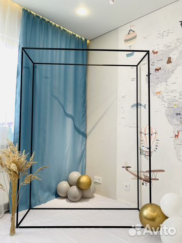 Конструкция для фотозоны - параллелепипед