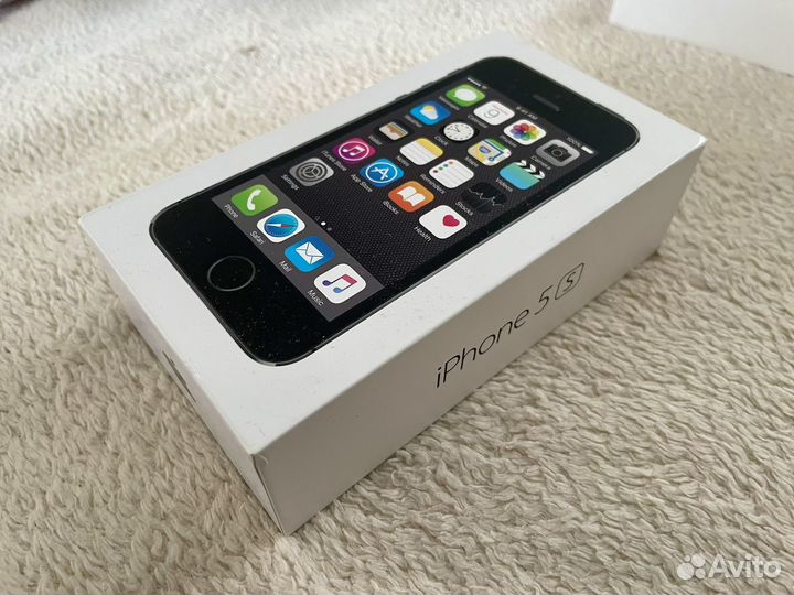 Коробка от iPhone 5S