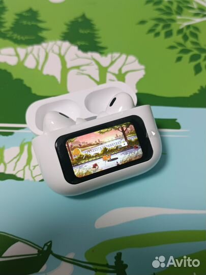 Беспроводные наушники с сенсорным экраном