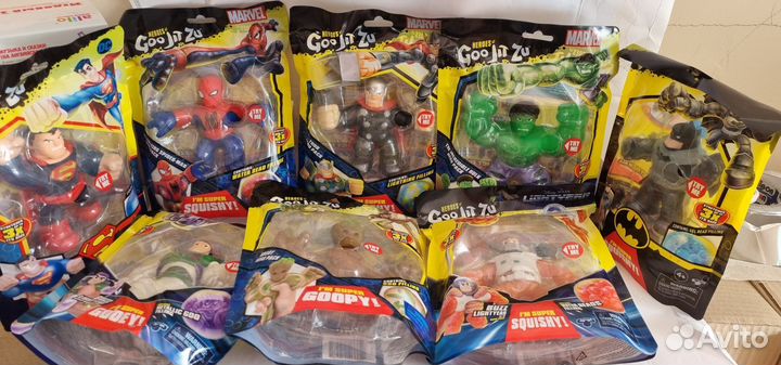 Герои гуджитсу оригинал Goojitzu Marvel