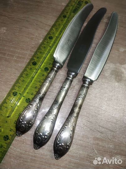 Нож столовый /мельхиор/ 24см