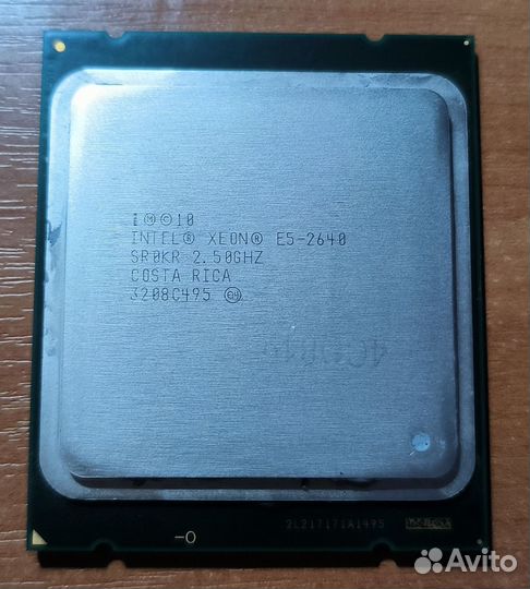 Процессор Intel Xeon E5-2640 2.5Ghz