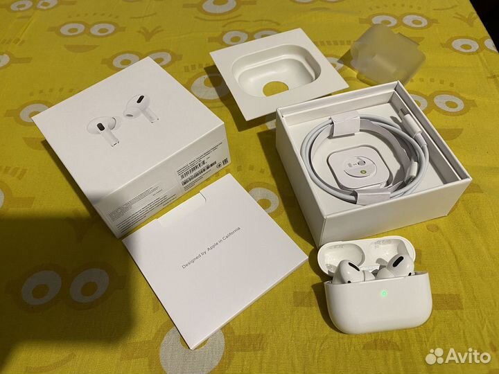 Беспроводные наушники apple airpods pro