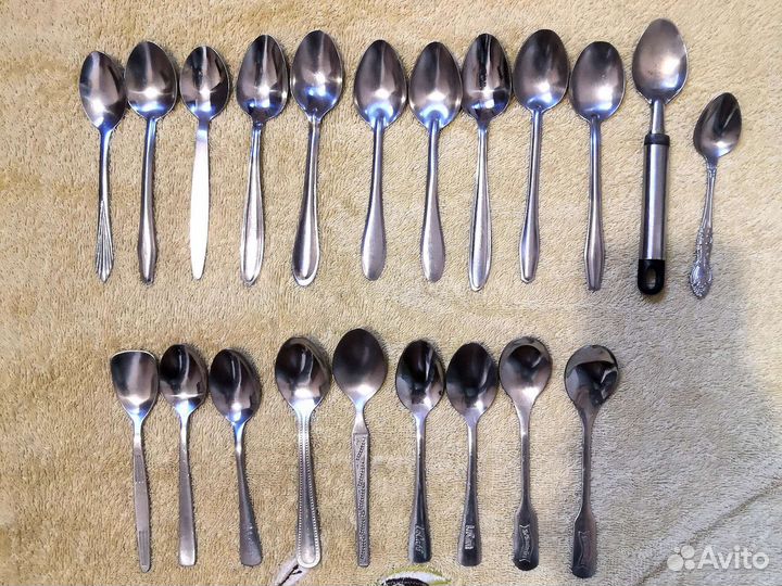 Кухонная утварь. Ложки, вилки, ч/л. Лот №2