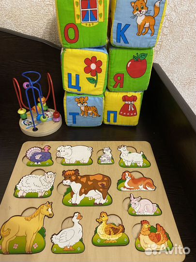 Развивающие деревянные игрушки