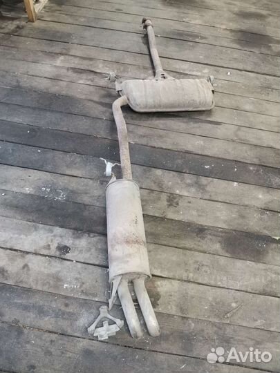 Глушитель на Пассат B5