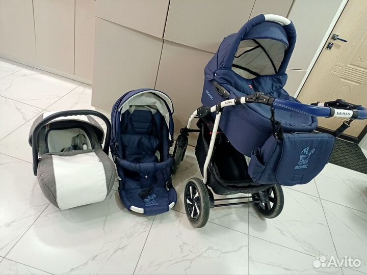 Коляска 3 в 1 sonic