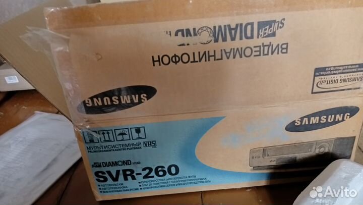 Видеомагнитофон dvd samsung svr-260