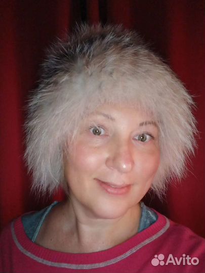 Шапка женская Натуральный мех лисы