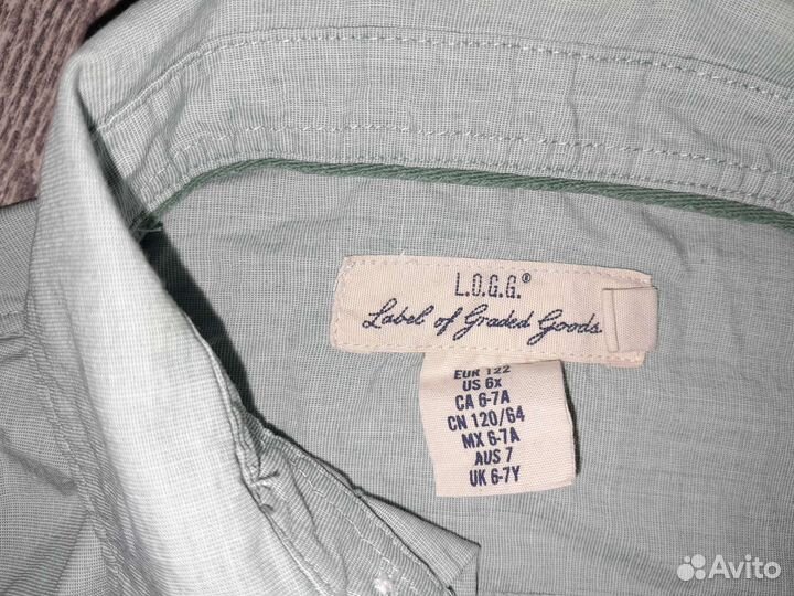 Рубашка hm 122 размер