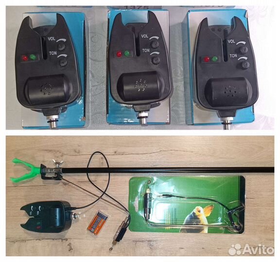 Электронный сигнализатор поклёвки в сборе свингер