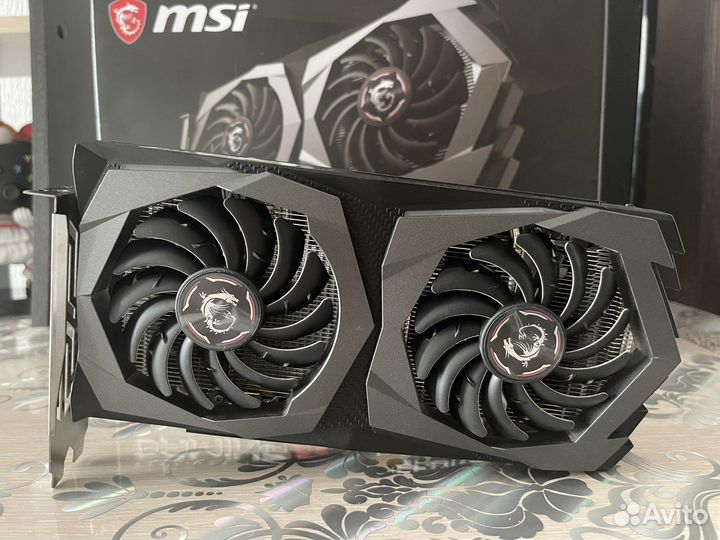 Видеокарта MSI geforce GTX gaming X 1650