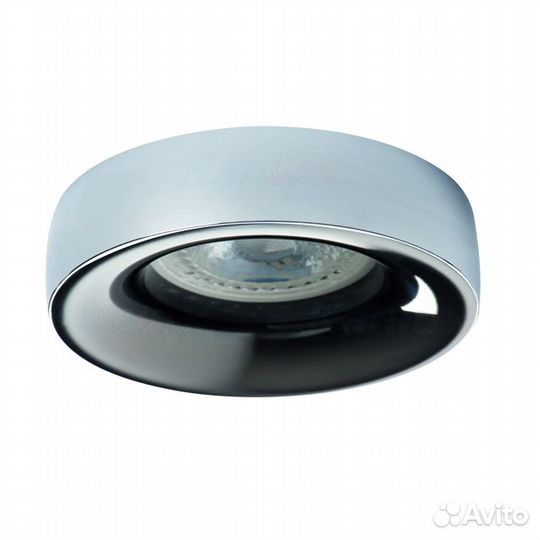 Cветильник точечный хром kanlux elnis L C/A