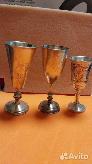 Серебряные стопки