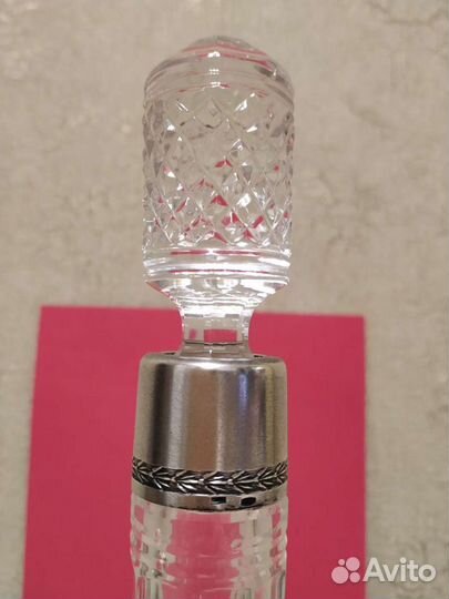 Графин хрусталь серебро СССР