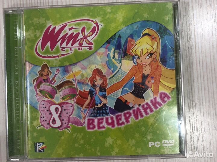 Диск с игрой Winx для пк