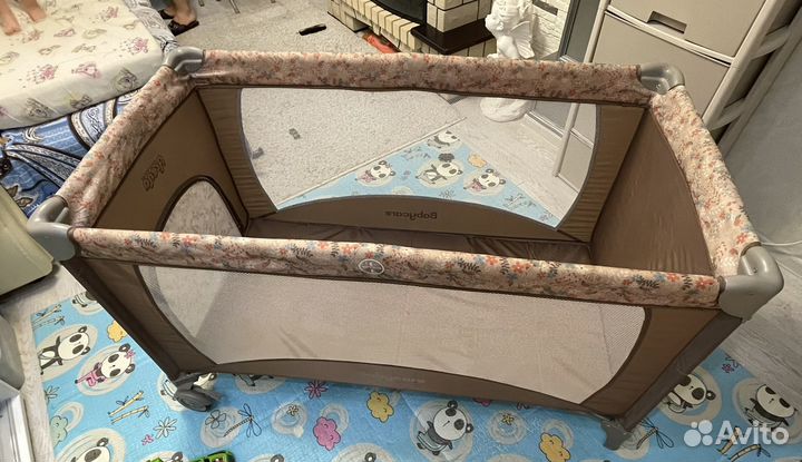 Манеж кровать baby care