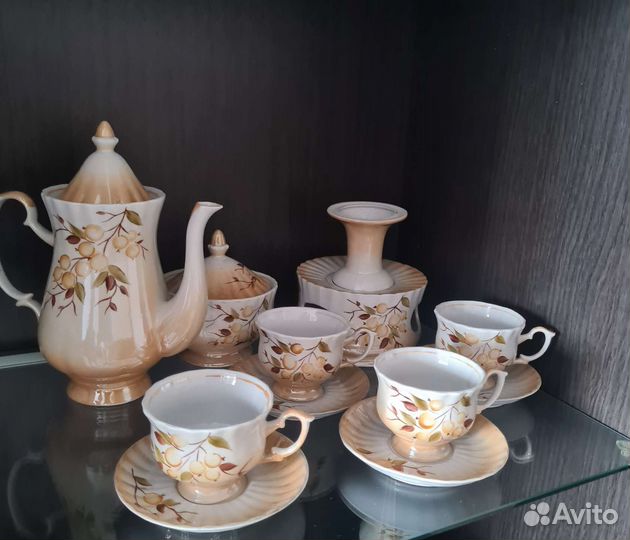Кофейный сервиз б/у
