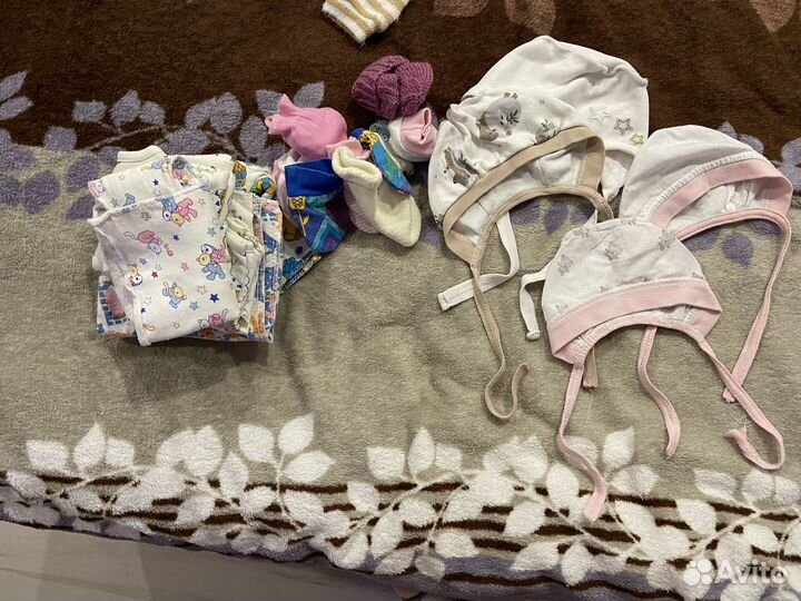 Вещи пакетом на новорожденного (девочка 56-62)
