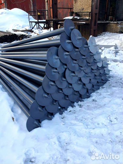 Винтовые сваи под ключ