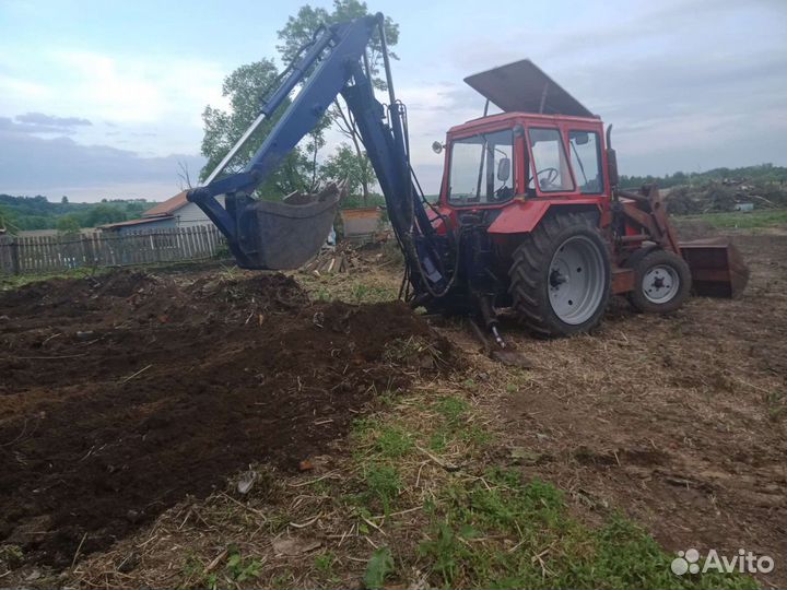 Услуги Экскаватора на базе Мтз