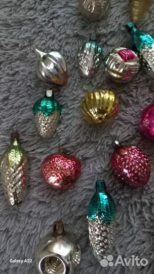 Елочные игрушки СССР