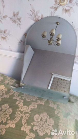 Зеркало с полоской в ванную