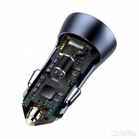 Автомобильное зарядное устройство Baseus U+U 40W