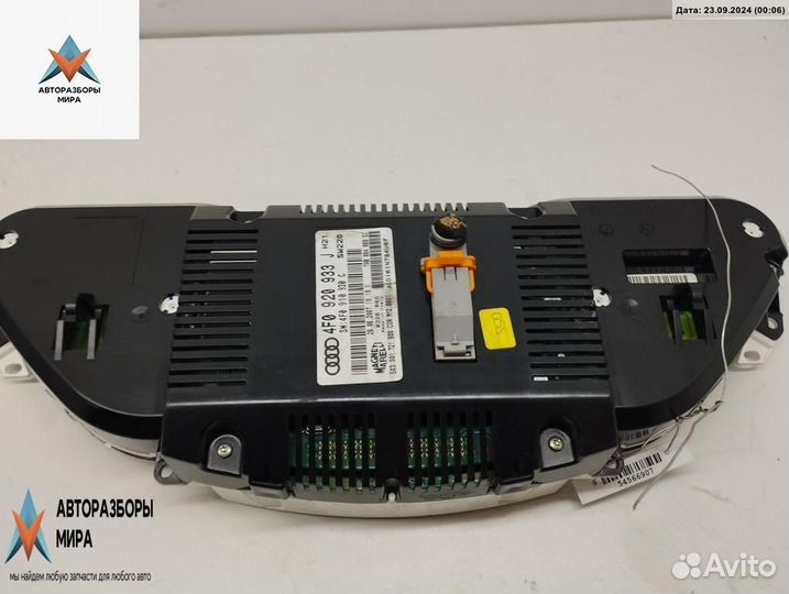 Щиток приборов (приборная панель) Audi A6 4F/C6