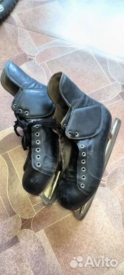 Коньки хоккейные СССР полуспецы 42 р. 1965 г