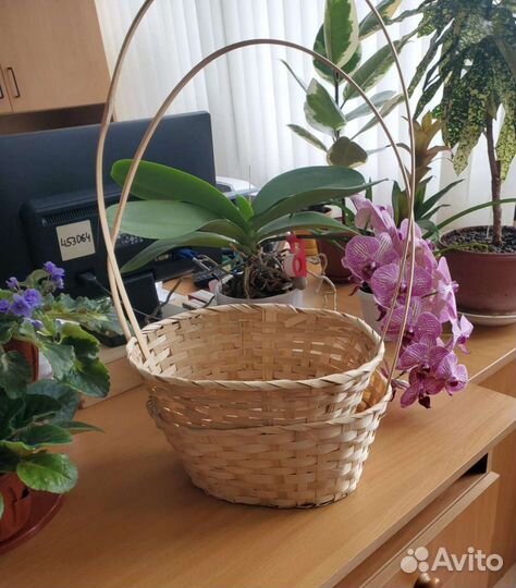 Корзина плетеная, пасха