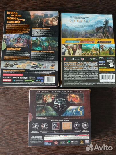 Коллекционные издания серии игр ведьмак