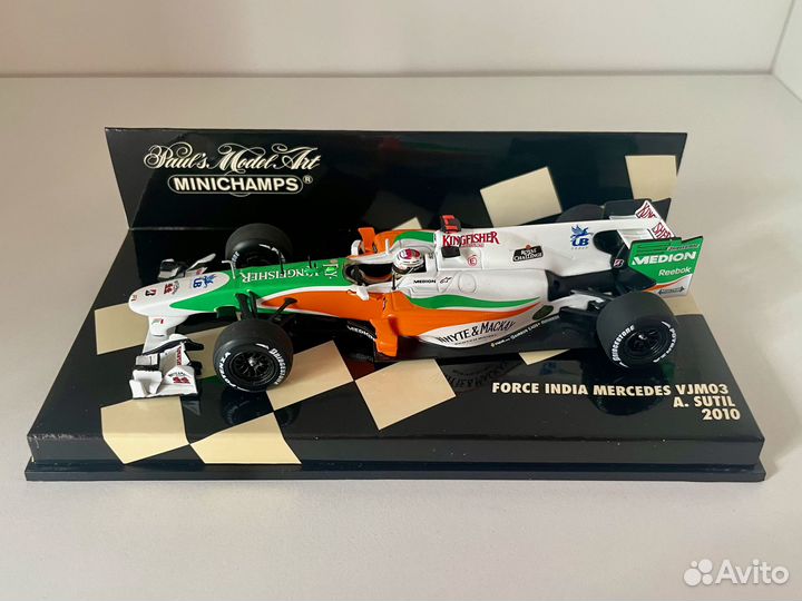 Модели F1 1:43 (сезон 2010)