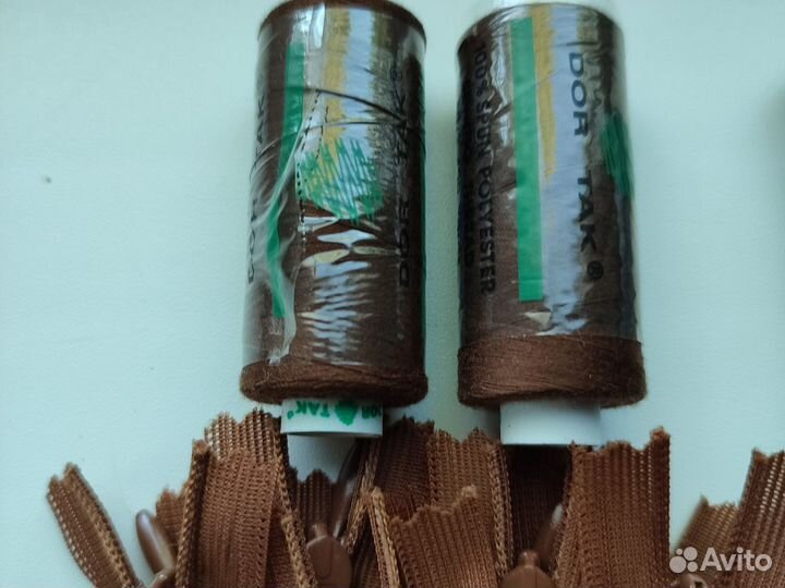 Молнии потайные одним лотом