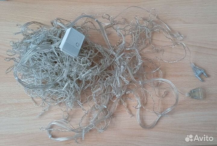 Гирлянды шторы