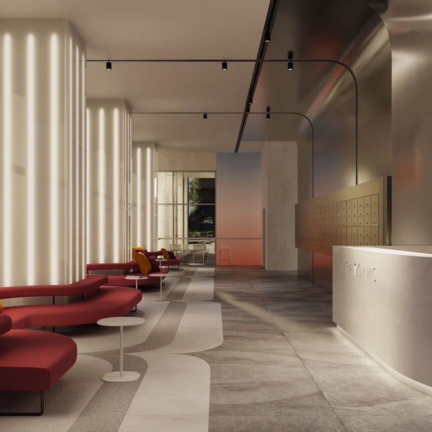 1-к. апартаменты, 43,2 м², 9/35 эт.