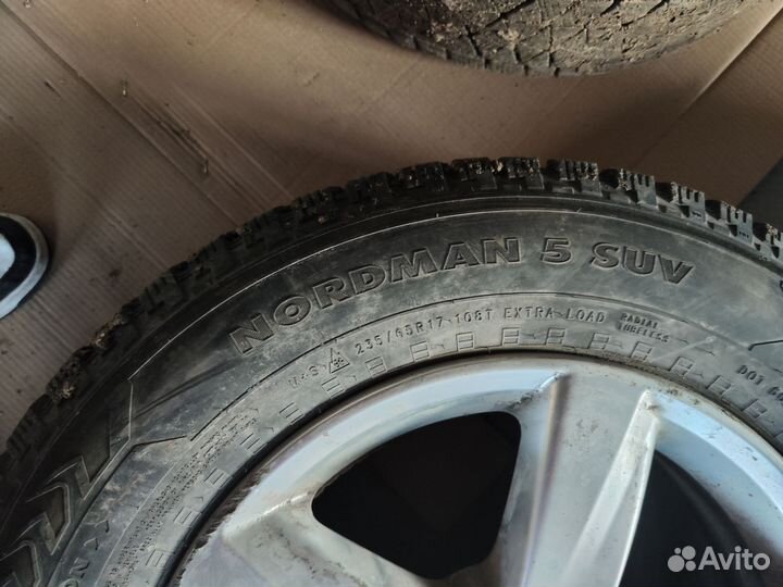 R17 Nokian Tyres Nordman 5 235/65, PCD 5x130 DIA 65