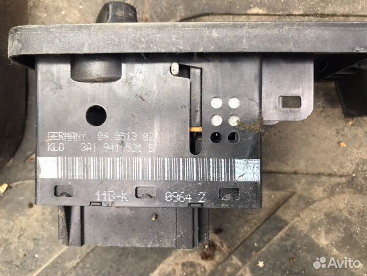 Volkswagen passat b4, блок управления светом