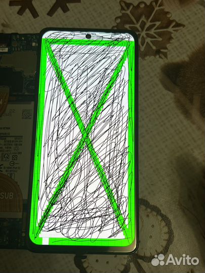 Дисплей Samsung A515F (A51) в рамке oled