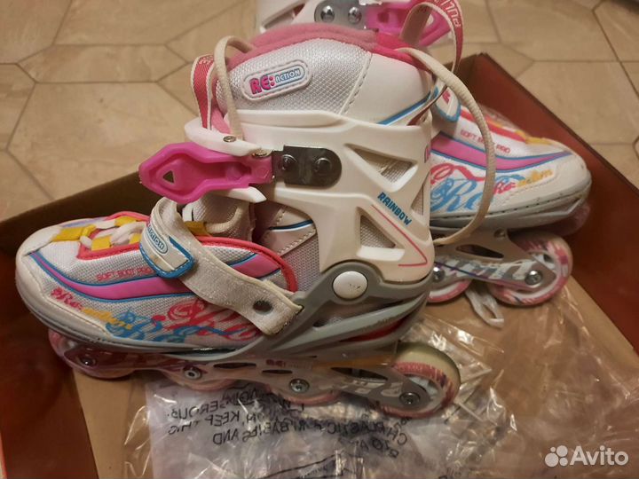 Ролики reaction rainbow 31-36