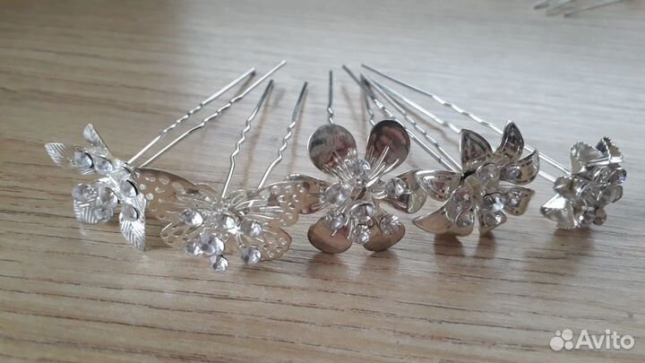 Повязка, сетки, заколки, шпильки для волос новые