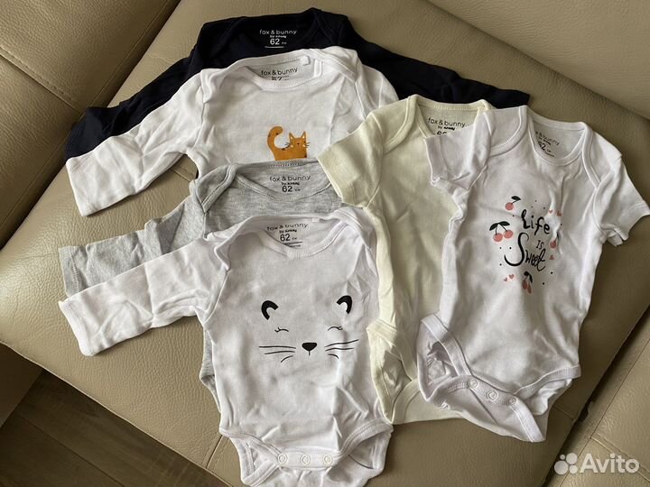 Вещи для девочки от 0 до 3 месяцев 62 размер